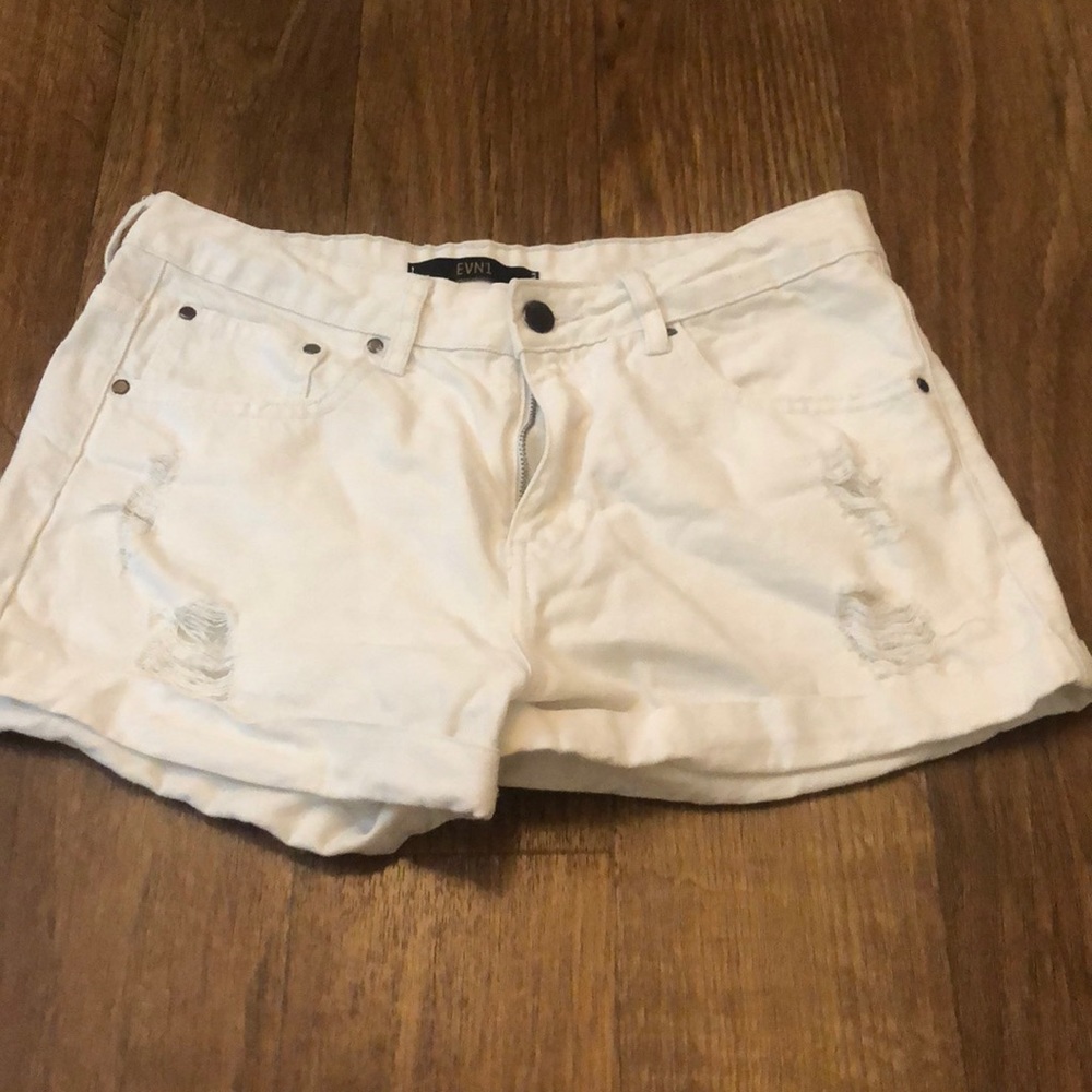 White shorts